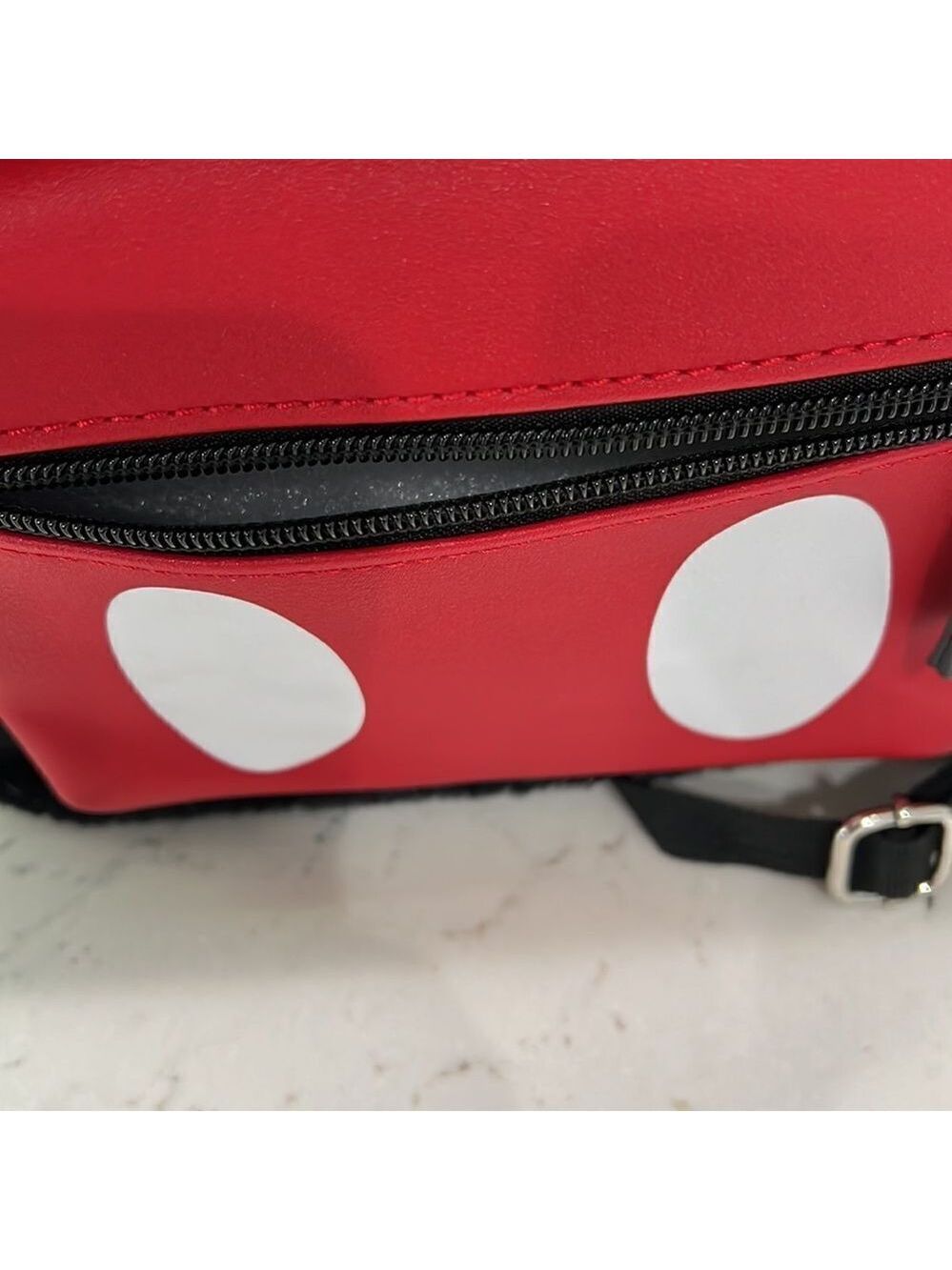 Disney Mickey Mouse Fuzzy Fur mini backpack. Brand new! Fun, vacation - Picture 4 of 8